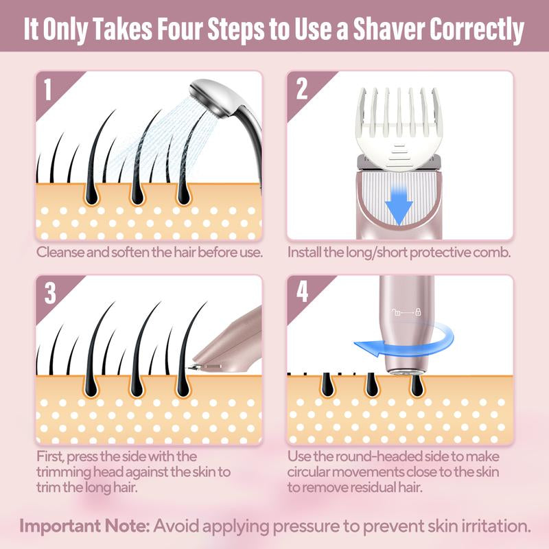 Akunbem Bikini Trimmer for Women