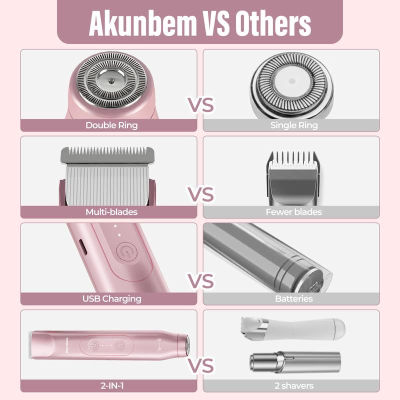 Akunbem Bikini Trimmer for Women